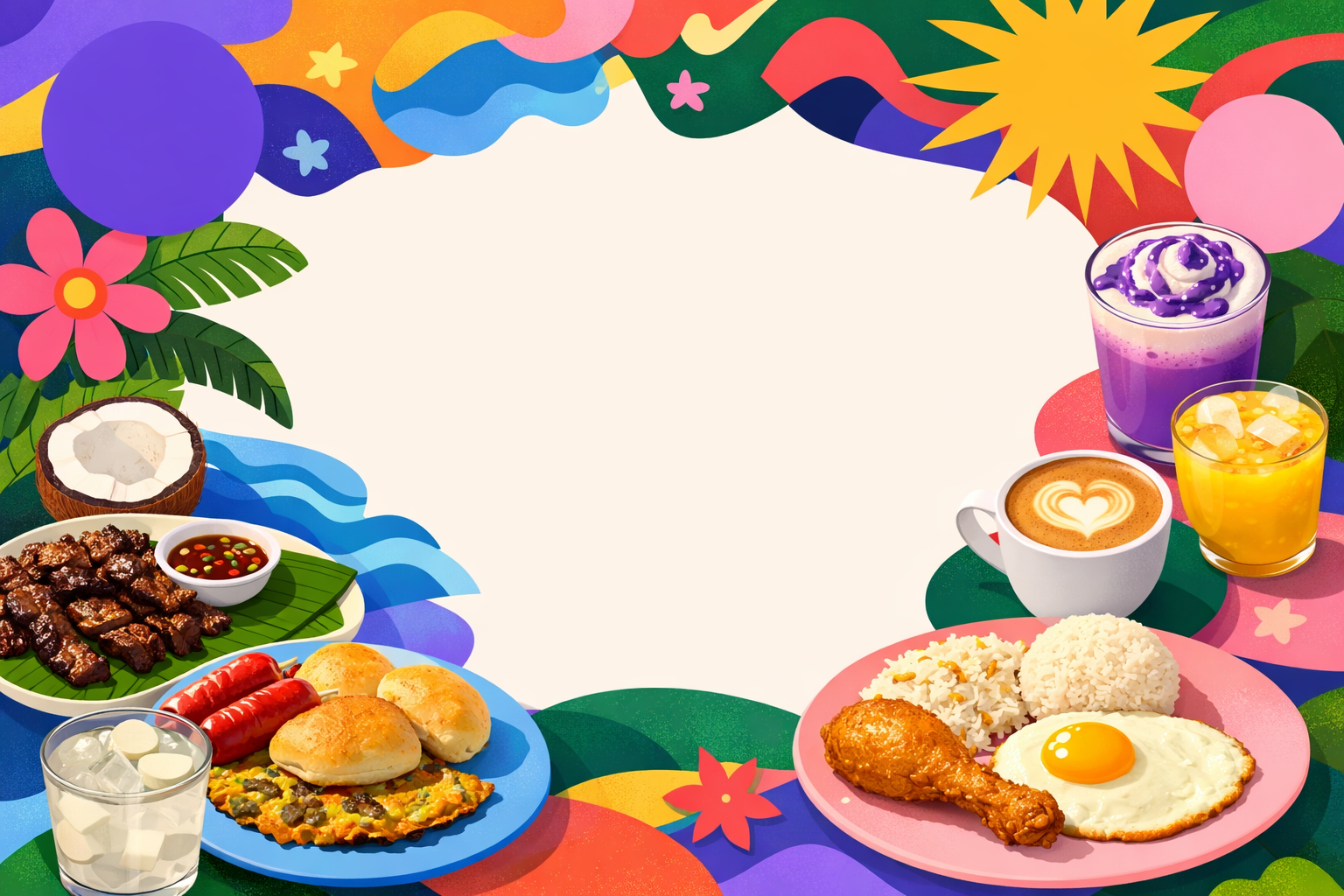 hero image showing food