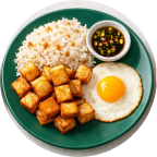 menu meal toksilog tofu fried rice egg