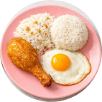 menu meal chicksilog chicken fried rice fried egg